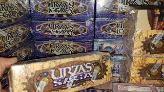 Alpha investments Presents  500000 Urzas Saga booster Box OPENING [upl. by Tanberg]