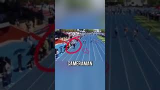 Cameraman running fast to athletic Exam TrackybyPancholy [upl. by Anirtap]