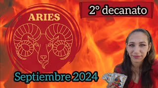 ARIES♈️SEPTIEMBRE 2024☄️2°DECANATO1 al 10 abrilhoroscopomensualdecanatossignoszodiacalesaries [upl. by Flight]