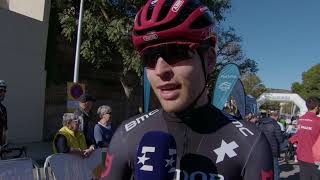 Alexander Kamp  Interview at the start  Trofeo Calvia 2024 [upl. by Lohman]