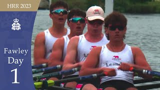 Shiplake College v Leander Club B  Fawley  Henley 2023 Day 1 [upl. by Ruamaj]