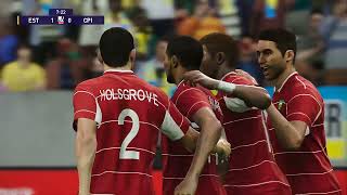 ESTORIL CASA PIA PES 2021 GAMEPLAY LIGA PORTUGAL [upl. by Roberson]