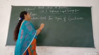 Biphasic liquid dosage form Emulsion Part 2 by Mrs Sarika Sahu [upl. by Leanatan]