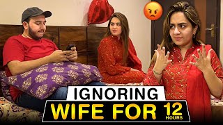 On high demand my first prank vlog😍 whole family ignoring my wife for 12 hrs😂 Gone wrong🤣 [upl. by Eceryt757]