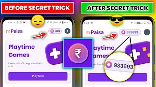 mPaisa App Unlimited Trick  mPaisa Coin Trick  M paisa App  Free Redeem Code Earning App [upl. by Yorled]