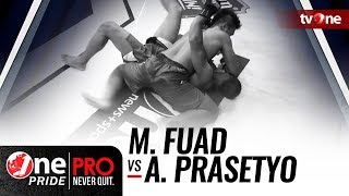 HD One Pride MMA M Fuad VS Anggar Prasetyo  FULL FIGHT [upl. by Merl]