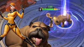 MARVEL Super War Crystal amp Lockjaw Support Gameplay [upl. by Onifled349]