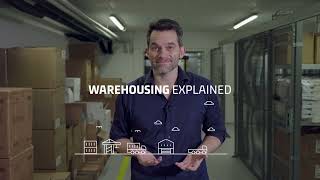 Logistics Explained Warehousing [upl. by Aliza]