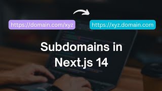 Subdomains in Nextjs 14  How to Build a MultiTenant App [upl. by Thornton]