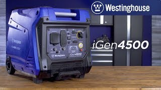 iGen4500 RVReady Digital Inverter Generator by Westinghouse [upl. by Ree859]