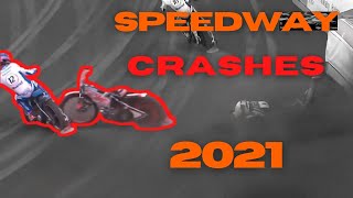 DRAMATIC SPEEDWAY CRASHES of 2021 So Far [upl. by Wystand82]