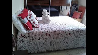 Crochet Bedspread  Free Crochet Patterns Part 13 [upl. by Barnebas]