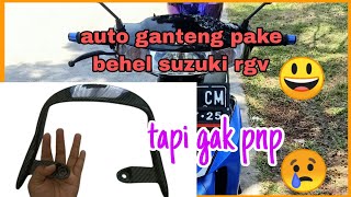 tutorial cara pasang behel suzuki rgv malaysia ke suzuki tornado gs motor auto ganteng [upl. by Adnirb]