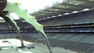 Getting ready for U2 at Croke Park July 2009 [upl. by Joost809]