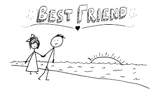 Jason Mraz  Best Friend  AMAZING Animated Lyrics Video [upl. by Gass]