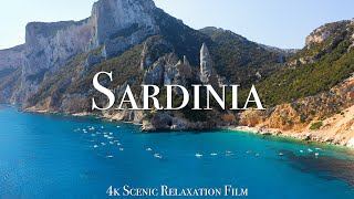 Sardinia 4K  Scenic Relaxation Film With Calming Music [upl. by Yelehsa775]