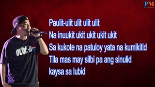 Gloc 9 feat Agsunta TRPKNNMN Lyrics [upl. by Musette591]