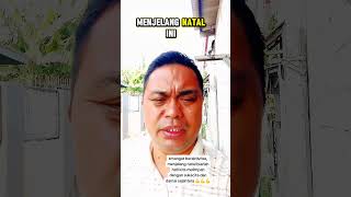 Menjelang natal biarlah hati kita melimpah dengan sukacita dan damai sejahtera 😇 videorohani [upl. by Donadee]