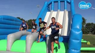 Crazy Inflatable Run [upl. by Ahseram]