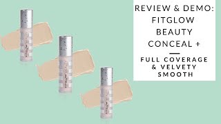 REVIEW amp DEMO FITGLOW BEAUTY CONCEAL  Integrity Botanicals [upl. by Pius]