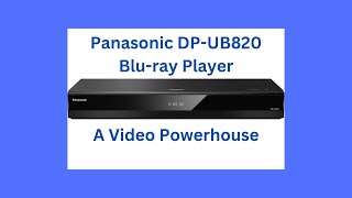 Panasonic DPUB820 4K Bluray Player Review  Best of 2024 [upl. by Anaerb]