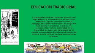 PEDAGOGIA TRADICIONAL [upl. by Yelah630]