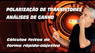 Polarizações de transistores com seus ganhos [upl. by Rolph908]