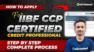 IIBF CCP Registration Step By Step Process  IIBF Registration Date 2024  IIBF CCP Exam Date 2024 [upl. by Bartolemo]