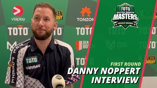 Danny Noppert Niet helemaal top maar de triples liepen goed  TOTO Dutch Darts Masters 2024 [upl. by Neri287]