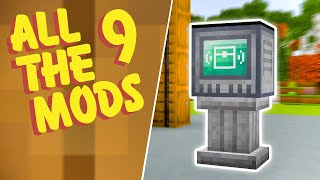 All The Mods 9 Modded Minecraft EP2 Best Early Game Storage  RFTools Storage Scanner [upl. by Nicolina]