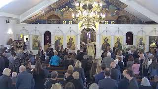 27 August 2023 live Saint Fanourios Matins and Divine Liturgy [upl. by Attoynek]