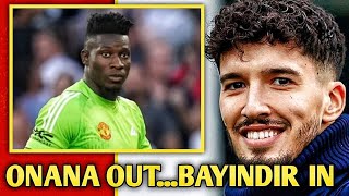 Onana selected for Cameroon’s AFCON squad Bayindir set to replace him [upl. by Sly206]