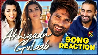 Akhiyaan Gulaab Song Reaction  Shahid Kapoor Kriti Sanon Mitraz Teri Baaton Mein Aisa Uljha Jiya [upl. by Haroun]