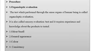 Organoleptic test of Milk [upl. by Kilam879]