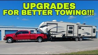 Upgrades for Better Fifth Wheel Towing [upl. by Kidd]