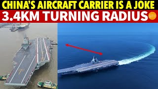 China’s Fujian Aircraft Carrier’s Three Myths Shattered 34km Turning Radius—7X Reagan’s [upl. by Thane]