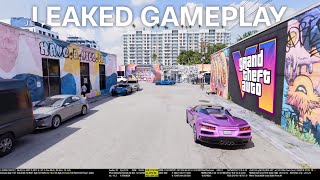 NEW GTA 6 LEAKED GAMEPLAY EXPLAINED [upl. by Haldes]