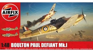 Airfix 148 Boulton Paul Defiant MkI  Part 6 Painting [upl. by Keon]