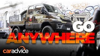 The worlds best offroader Iveco Daily 4x4  CarAdvice [upl. by Lednor337]