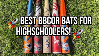 🚀 BEST BBCOR Bats for Highschoolers 🚀 [upl. by Robins12]