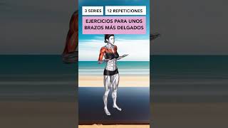 Brazos Delgados en 10 Días ➜ Ejercicios para Brazos Flácidos [upl. by Effie418]