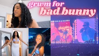 GRWM FOR BAD BUNNYS CONCERT IN DALLAS TEXAS [upl. by Enylodnewg]