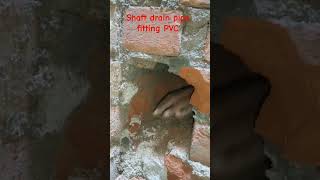 Shaft drain pipe fitting plumberPVC music plumber plumbingservices [upl. by Tremml]