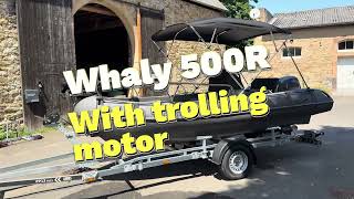 Whaly 500R Event Boat with trolling motor [upl. by Hiasi700]