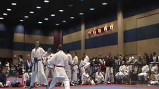 Rodrigo Espino kumite WKF Ozawa Cup Las Vegas [upl. by Mac]