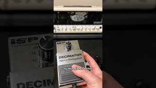 ISP Decimator Noise Gate Pedal guitar evh5150 noisegate shorts guitarpedals guitarcover [upl. by Annahael218]