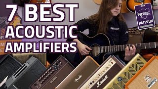 The Top 7 Best Acoustic Guitar Amplifiers For Performers  2019 [upl. by Eyahs]