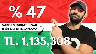 Vadeli mevduat hesap brüt faiz getirisi nasıl hesaplanır Yıl 366 gün olduğunda [upl. by Inuat]