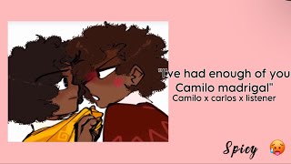 Your mine Listener Camilo x Carlos x Listener Spicy 🥵 🤭 [upl. by Asena]