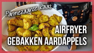 Parmezaanse Gebakken Aardappeltjes uit de Airfryer [upl. by Nyllij]